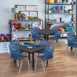 Merit Square Height-Adjustable Table - 30
