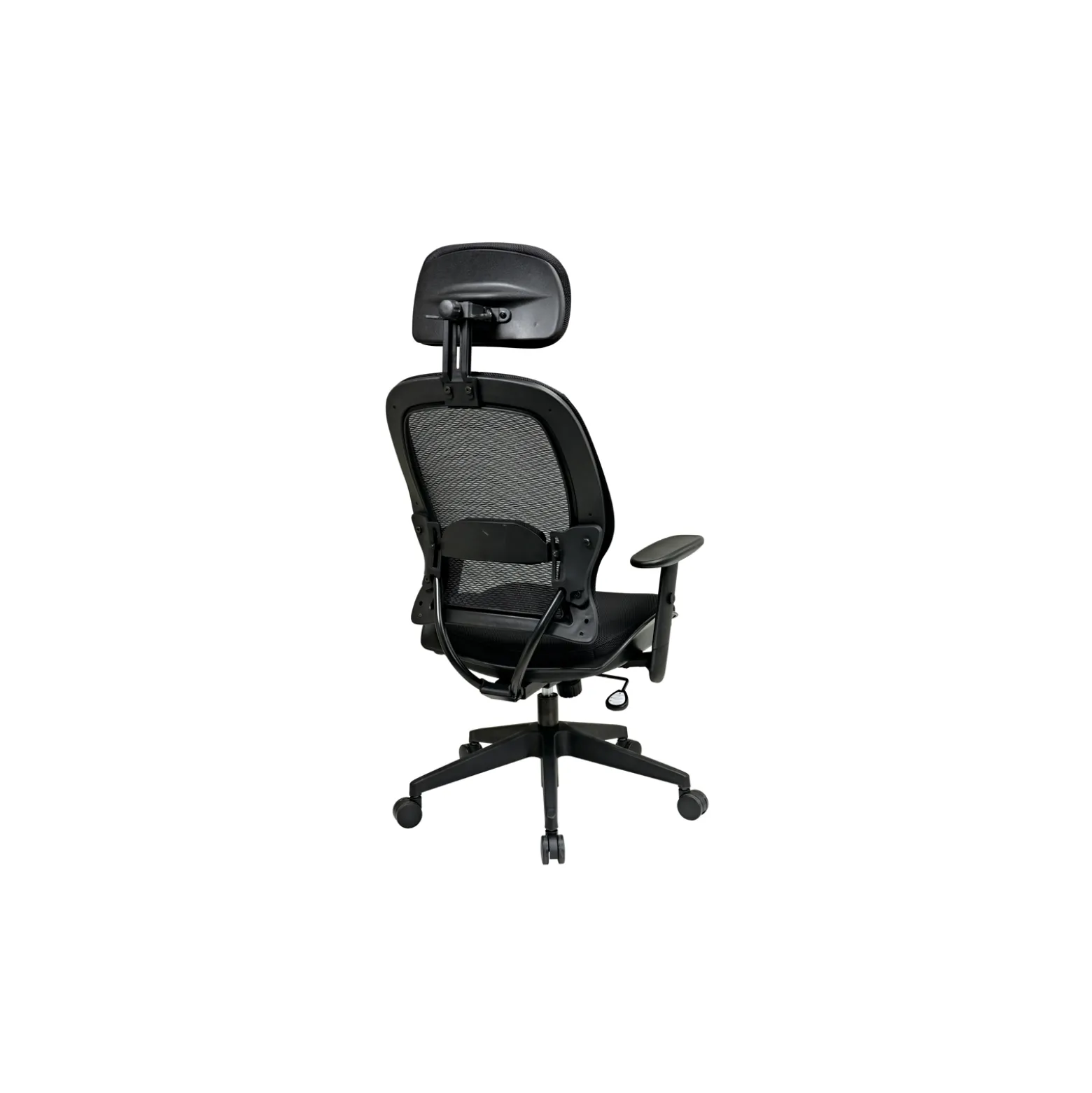Mesh Back Chair with Adjustable Headrest
