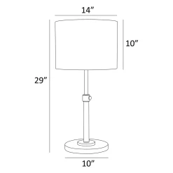 Mesh Shade Table Lamp - 29