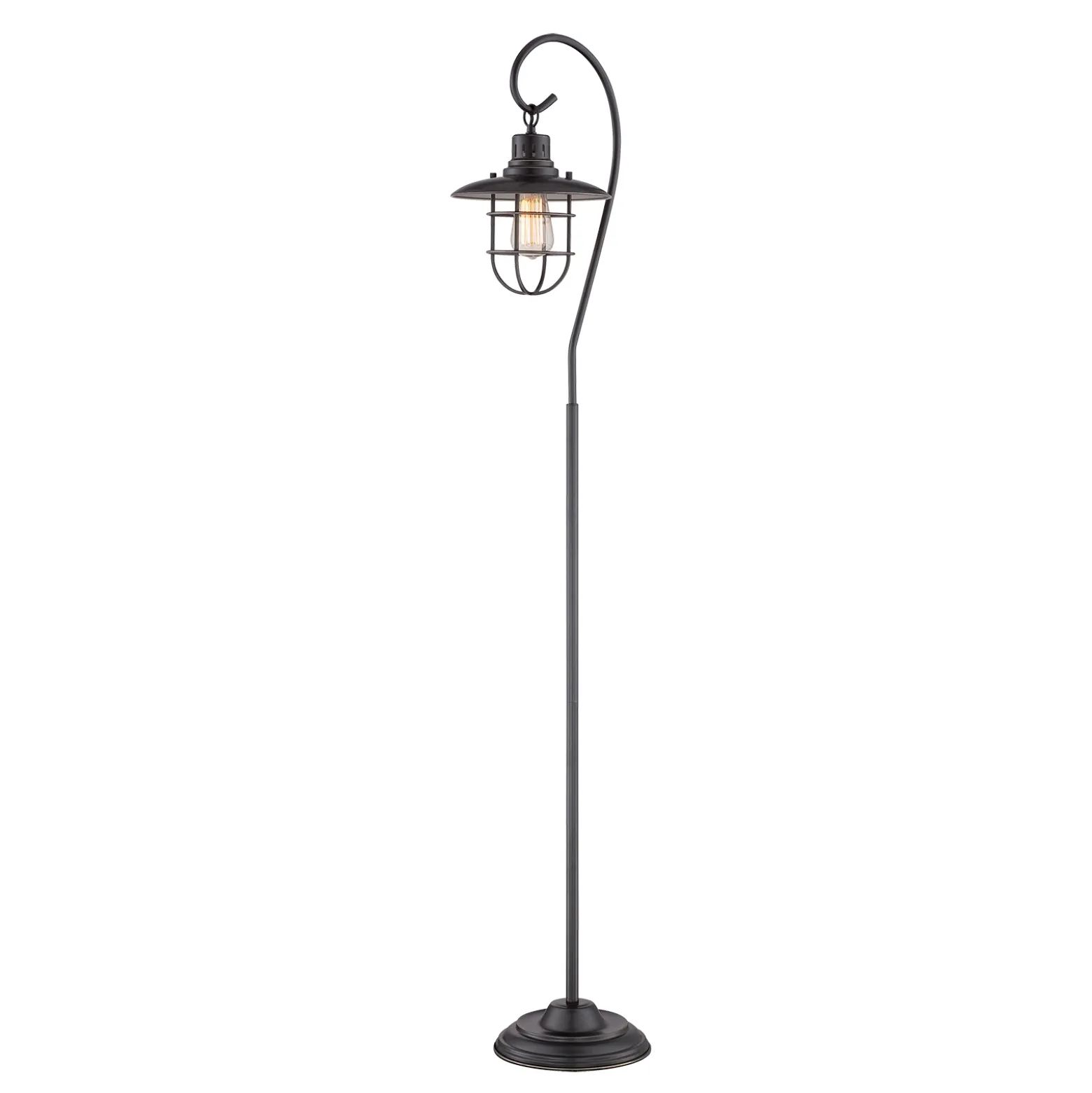 Metal Lantern Floor Lamp - 58.5"H