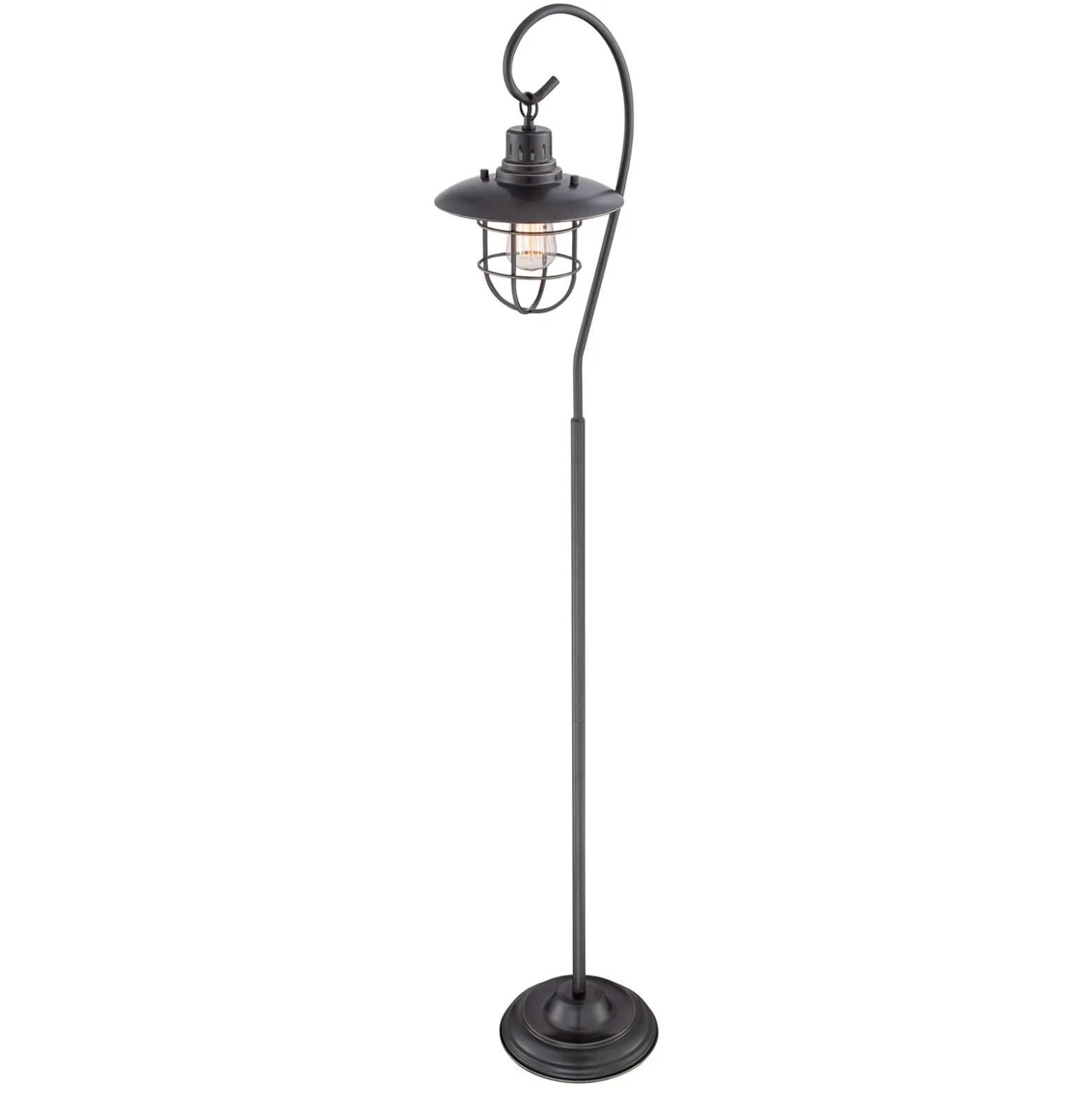 Metal Lantern Floor Lamp - 58.5"H