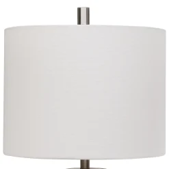 Metallic Stone Table Lamp