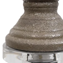 Metallic Stone Table Lamp