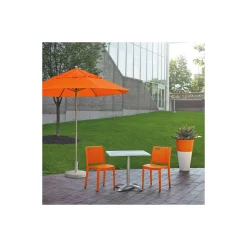 Metro Armless Outdoor Stacking Chair