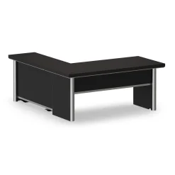 Metropolitan Adjustable Height L-Desk with Right Return - 72"W x 80"D