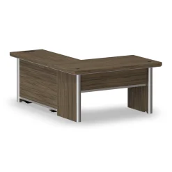 Metropolitan Adjustable Height L-Desk with Right Return - 60"W x 80"D