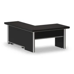 Metropolitan Adjustable Height L-Desk with Right Return - 60"W x 80"D
