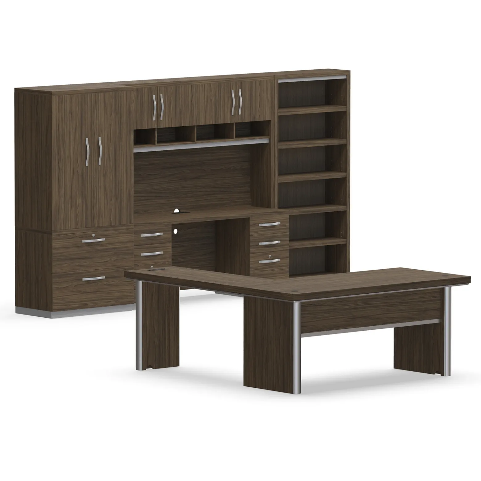 Metropolitan L Desk Suite