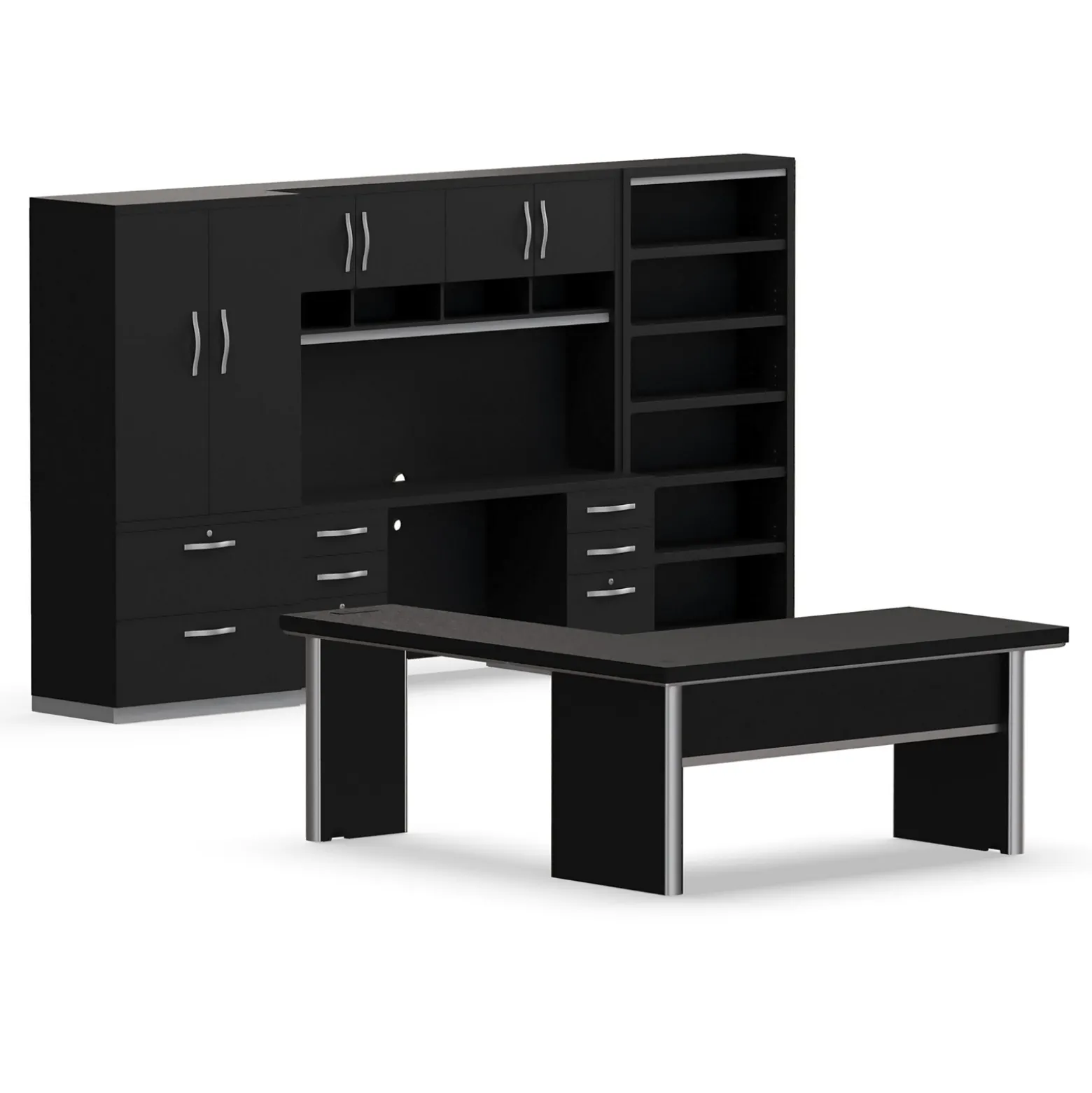 Metropolitan L Desk Suite