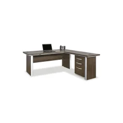 Metropolitan Reversible L-Shaped Desk with Storage File