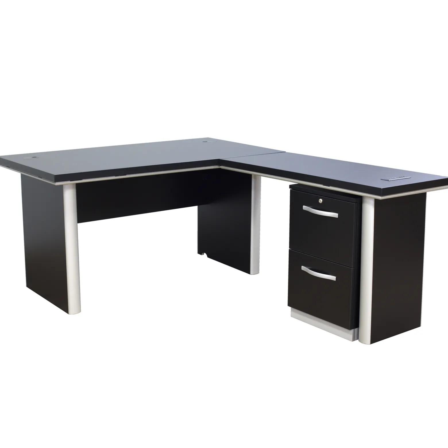 Metropolitan Reversible L-Shaped Desk with Storage File