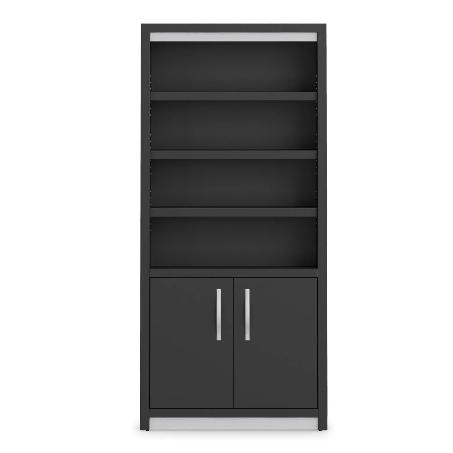 Metropolitan Six Shelf Bookcase with Doors - 78"H