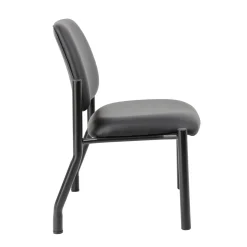 Mid Back Armless Guest Chair - 400 lb. Capacity