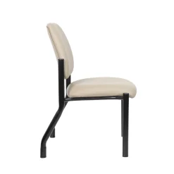 Mid Back Armless Guest Chair - 400 lb. Capacity