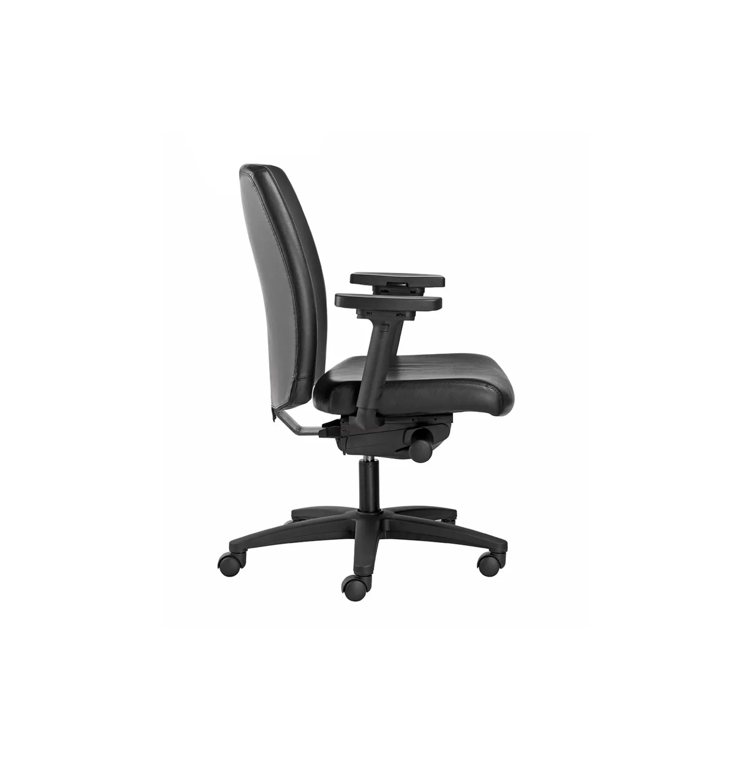 Mid Back Leather Chair