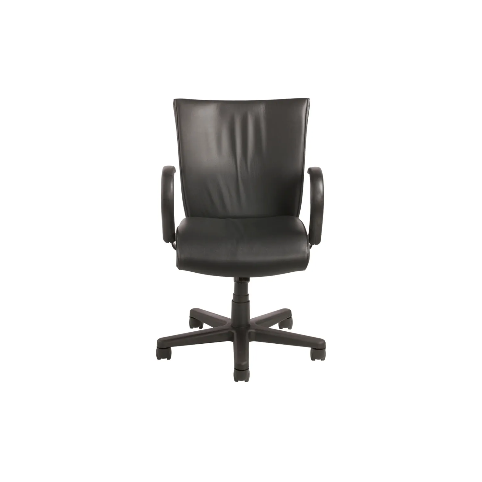 Mid Back Leather Manager's Chair