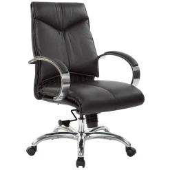 Mid Back Leather Manager's Chair