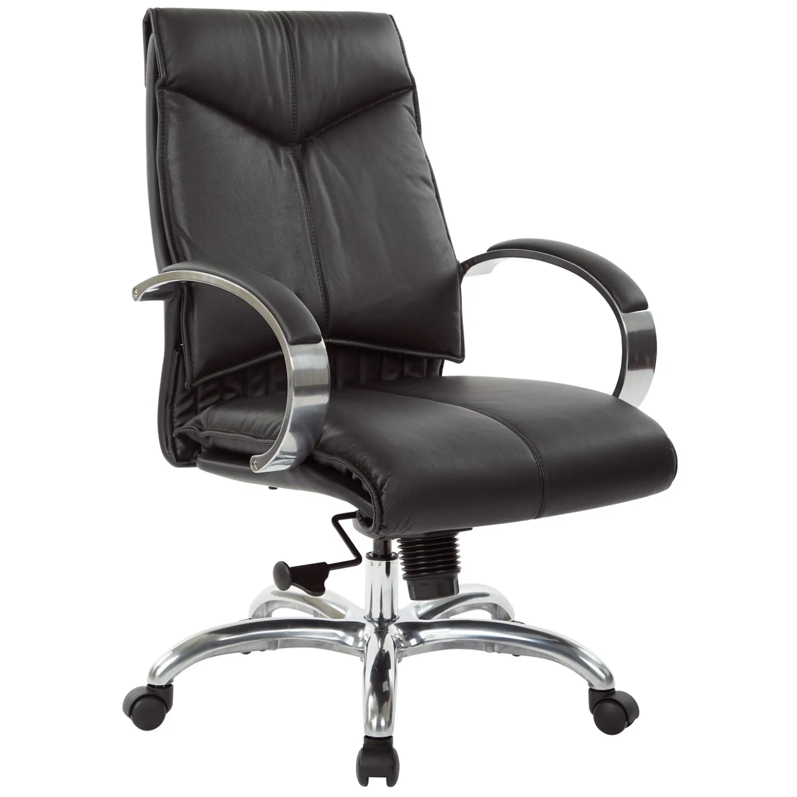 Mid Back Leather Manager's Chair