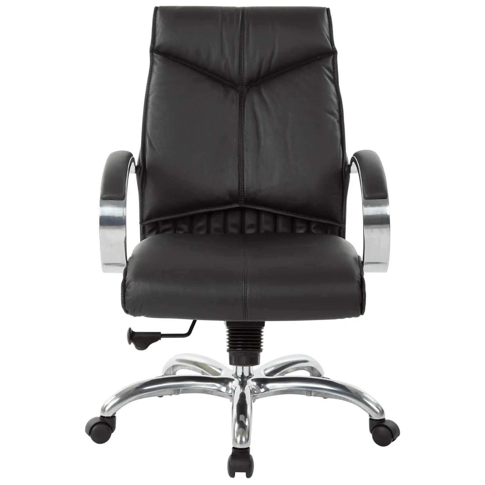 Mid Back Leather Manager's Chair