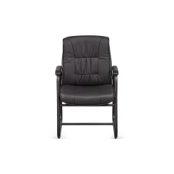 Mid-Back Leather Guest Chair