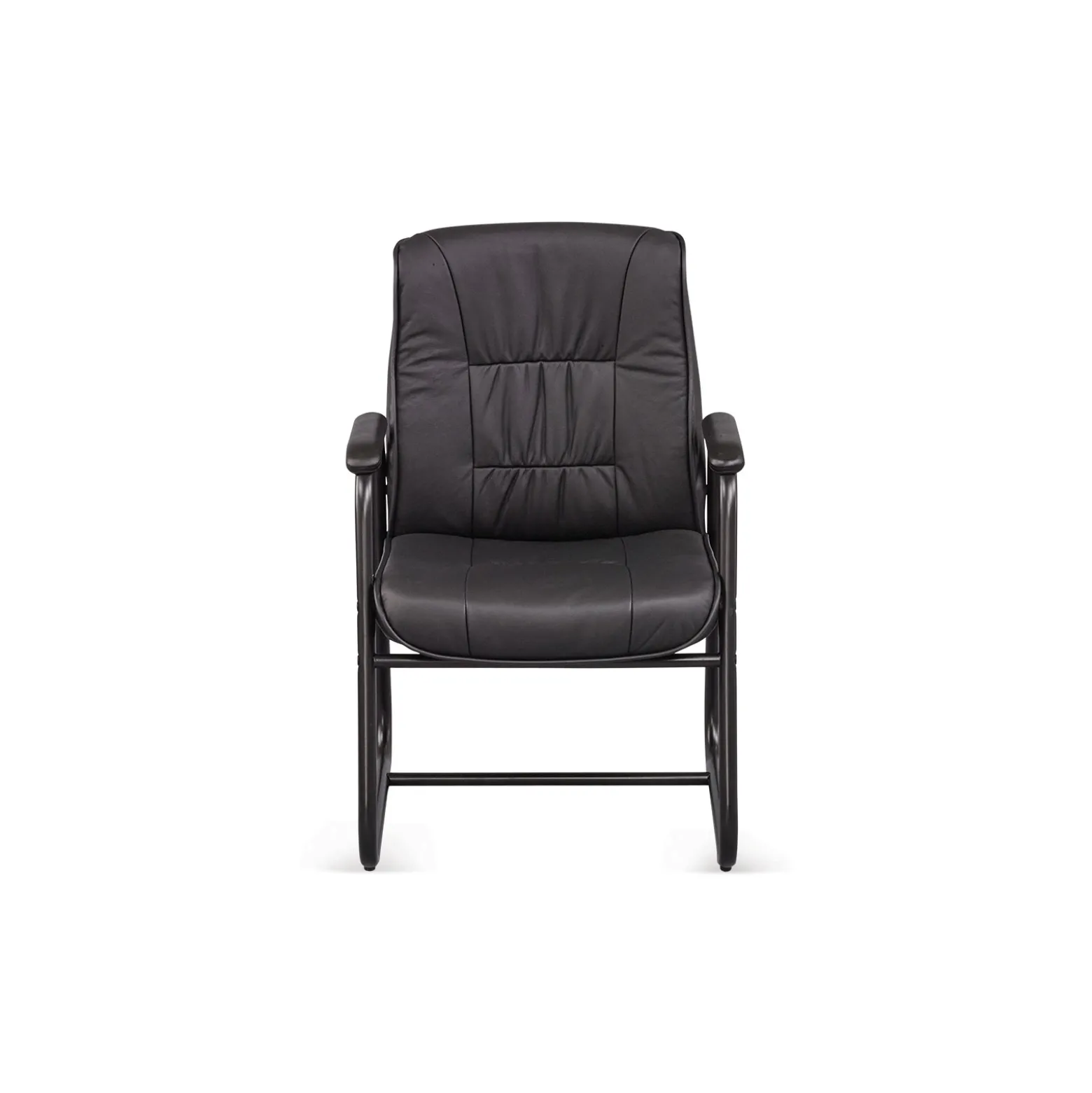 Mid-Back Leather Guest Chair