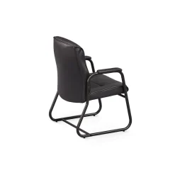 Mid-Back Leather Guest Chair