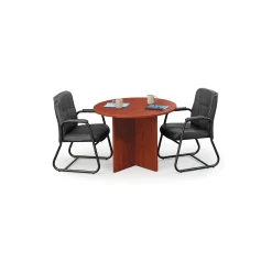Mid-Back Leather Guest Chair