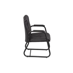 Mid-Back Leather Guest Chair