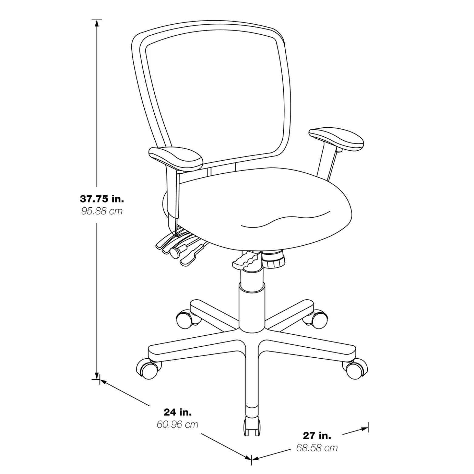 Mid-Back Mesh Chair