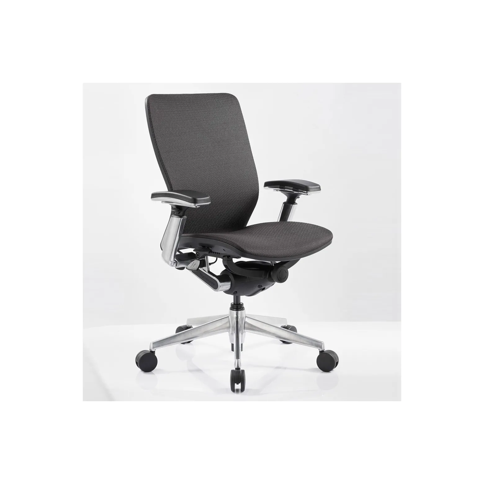 Mid-Back Mesh Ergonomic Computer Chair with Black Frame