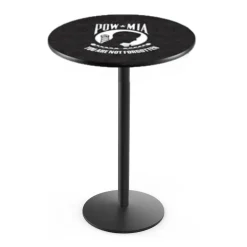 Military Logo Disc Base Table - 36