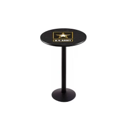 Military Logo Disc Base Table - 28