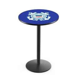Military Logo Disc Base Table - 28