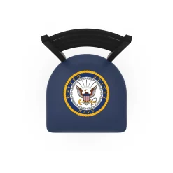 Military Logo Ladder-Backed Stool - 30