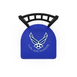 Military Logo Vertical-Backed Stool - 25