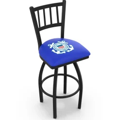 Military Logo Vertical-Backed Stool - 25