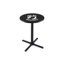 Military Logo X-Base Table - 36"DIA x 42"H