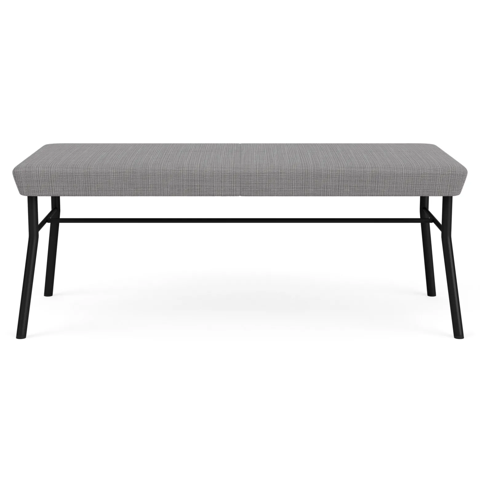 Mingle 2 Seat Bench in Premium Vinyl Upholstery