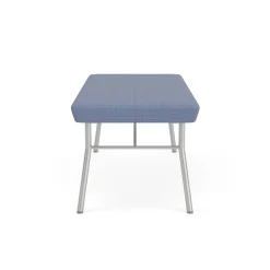 Mingle 2 Seat Bench in Premium Vinyl Upholstery