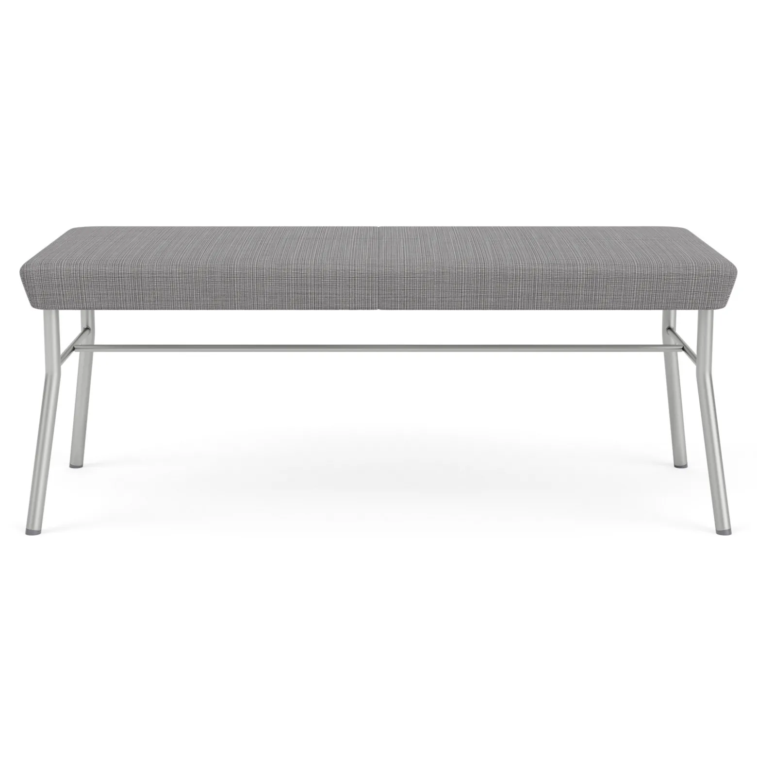 Mingle 2 Seat Bench in Premium Vinyl Upholstery