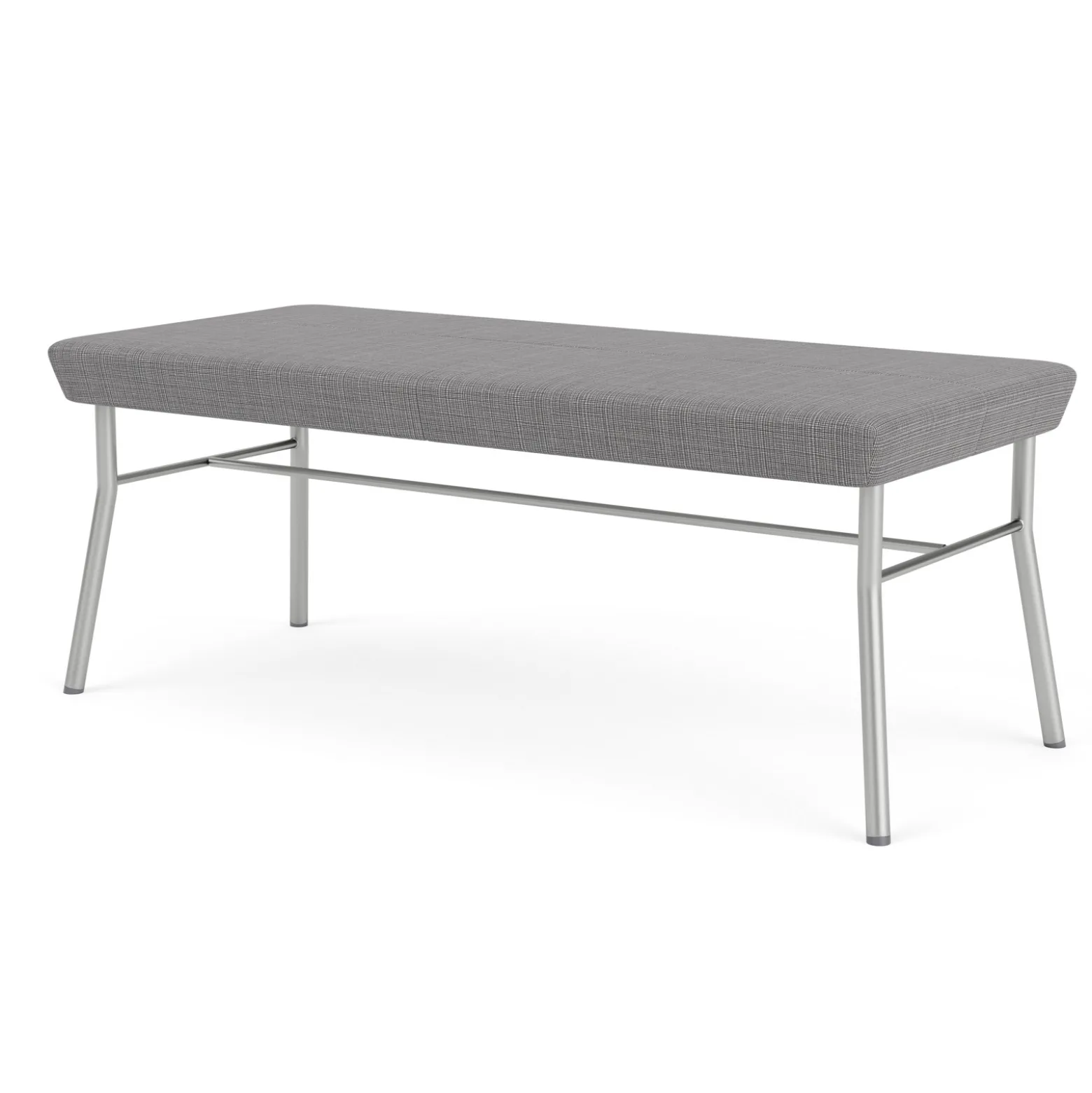 Mingle 2 Seat Bench in Premium Vinyl Upholstery