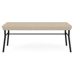 Mingle 2 Seat Bench in Premium Vinyl Upholstery