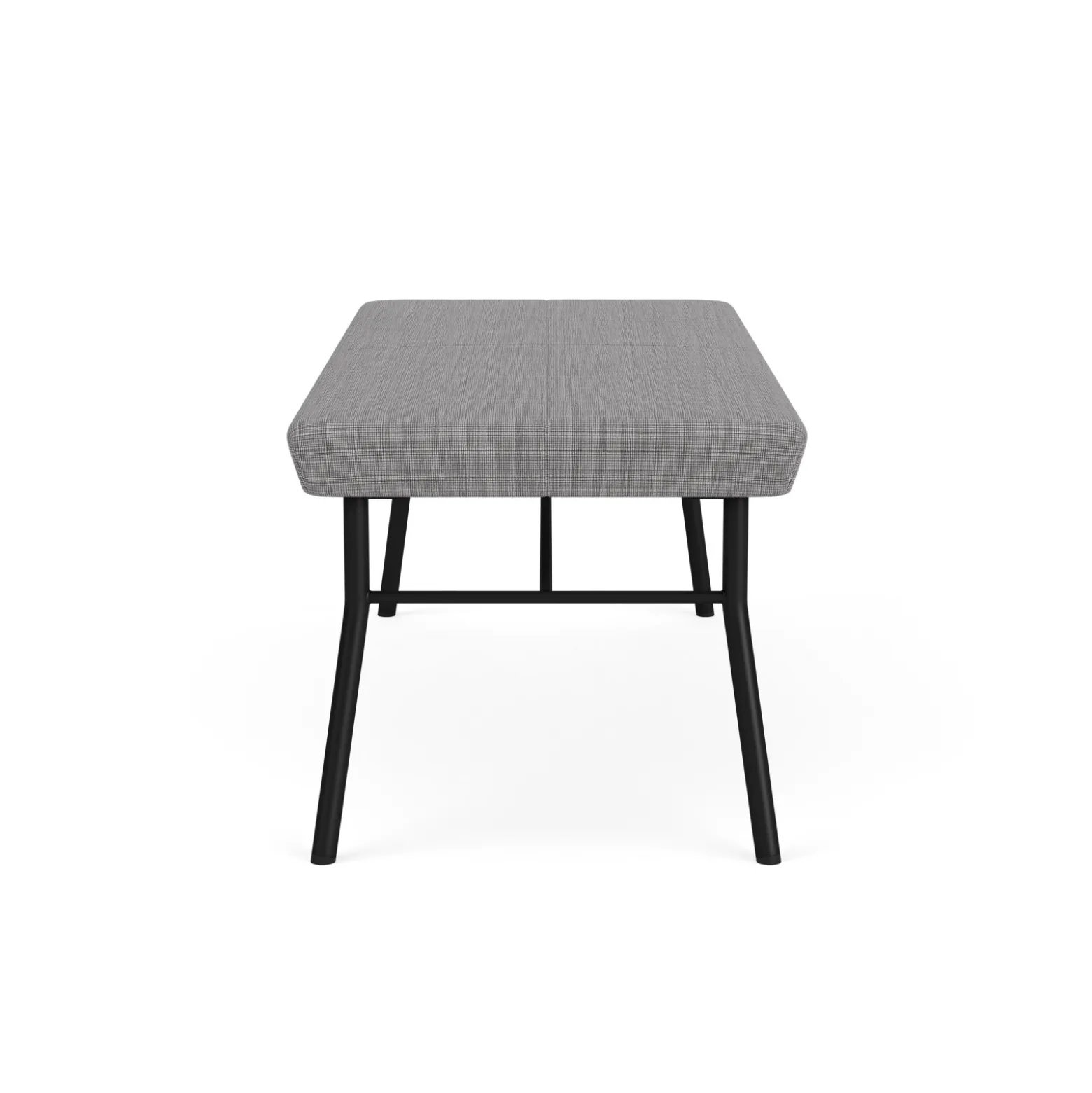 Mingle 2 Seat Bench in Premium Vinyl Upholstery