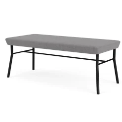 Mingle 2 Seat Bench in Premium Vinyl Upholstery