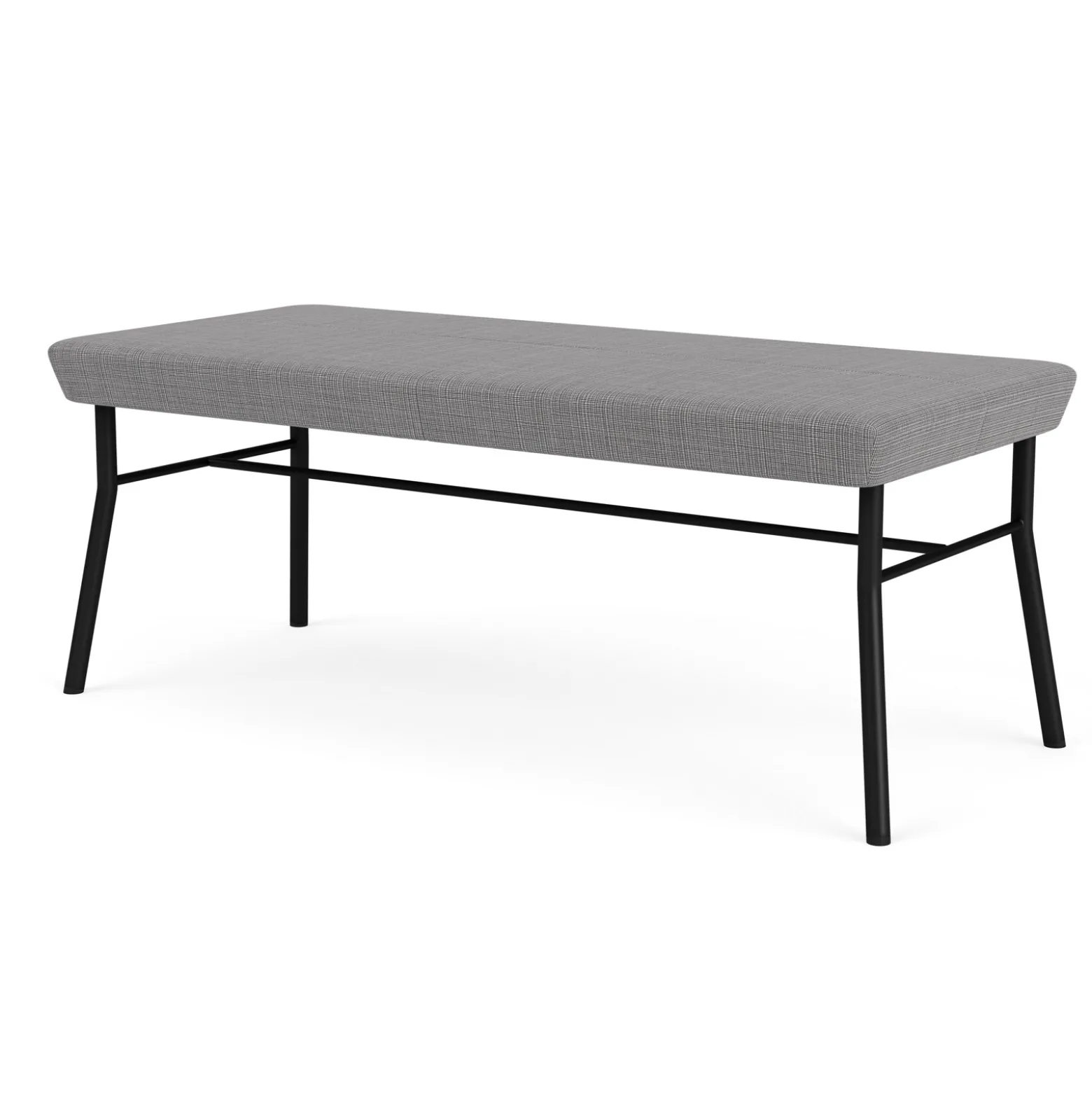 Mingle 2 Seat Bench in Premium Vinyl Upholstery