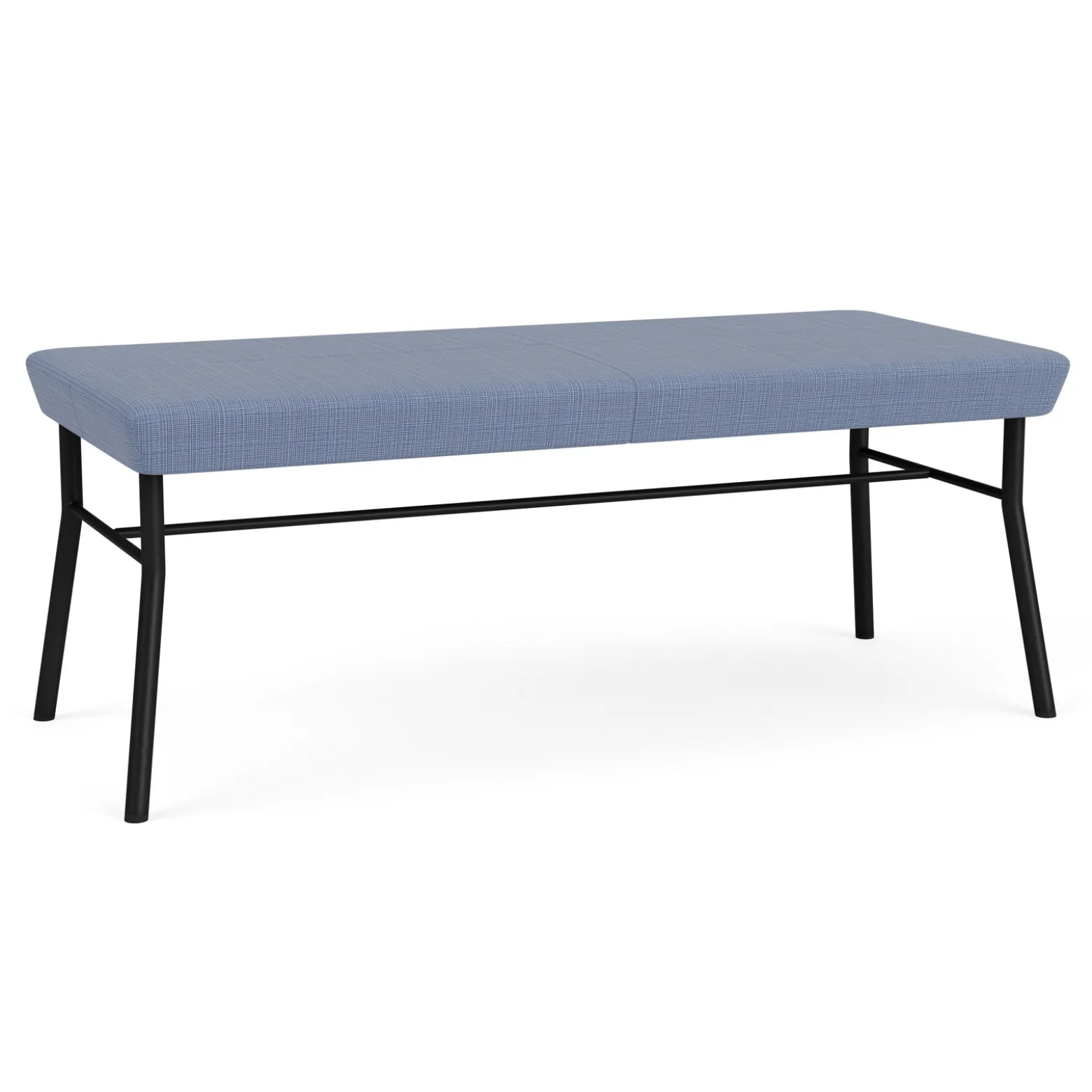 Mingle 2 Seat Bench in Premium Vinyl Upholstery
