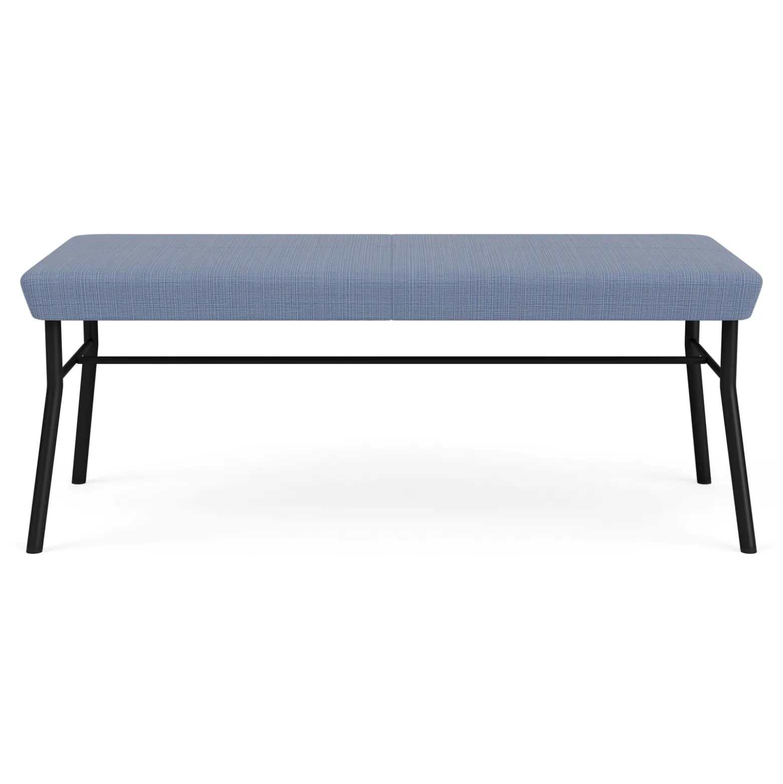 Mingle 2 Seat Bench in Premium Vinyl Upholstery