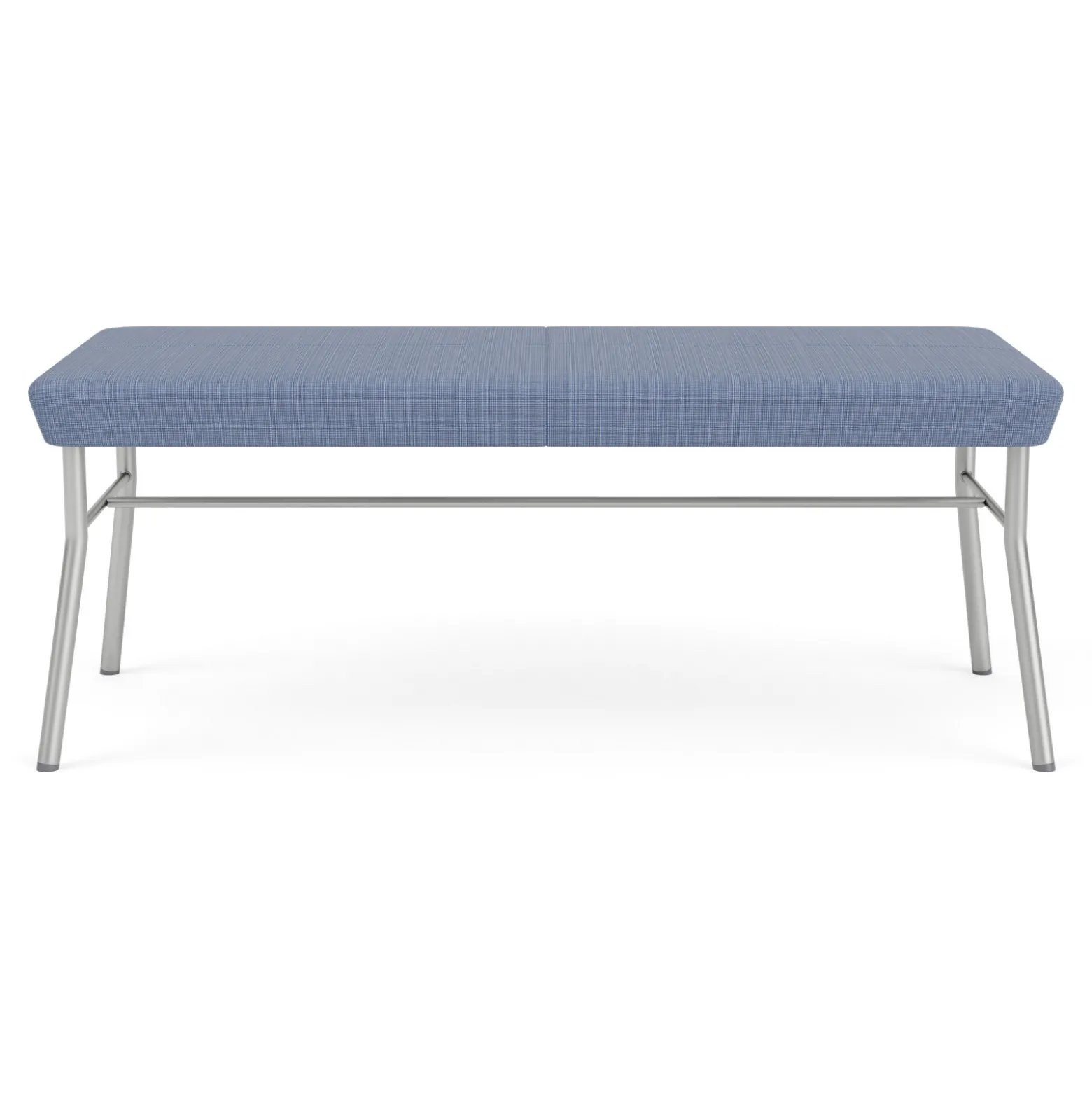 Mingle 2 Seat Bench in Premium Vinyl Upholstery