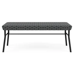 Mingle 2 Seat Bench in Premium Fabric Upholstery