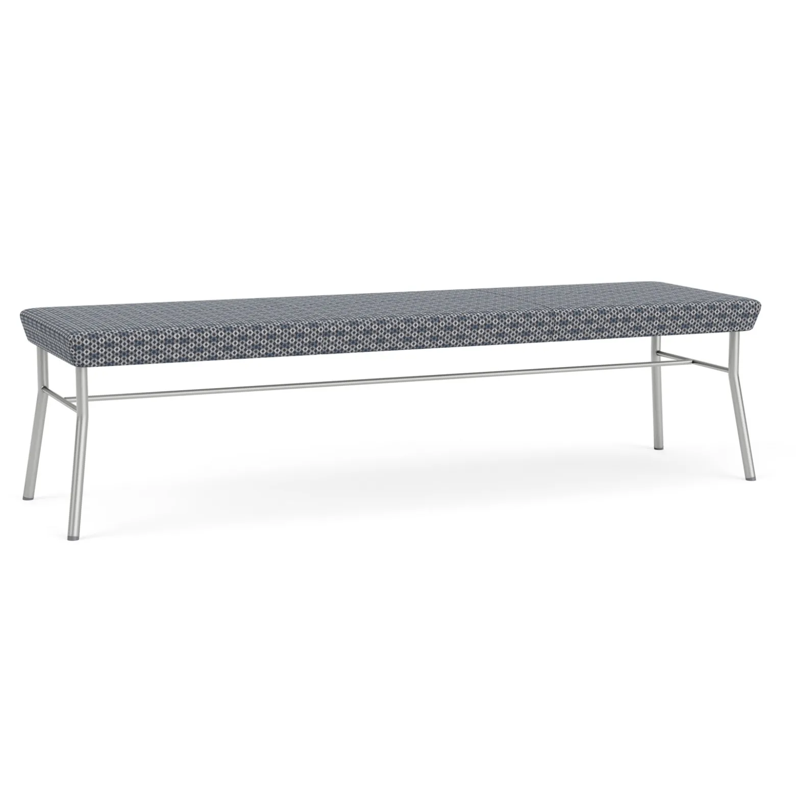 Mingle 3 Seat Bench in Premium Fabric Upholstery